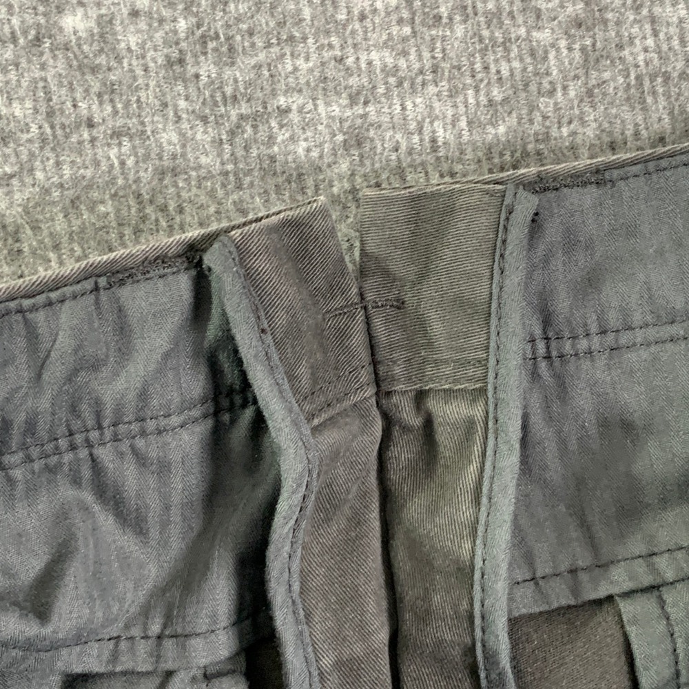Mott & Bow Chino Pants Mens 33x29 Gray Trousers Modern Cotton - Picture 6 of 14